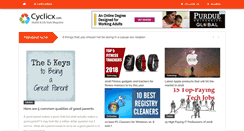 Desktop Screenshot of cyclicx.com